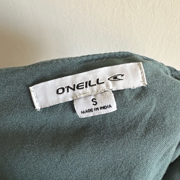 O’Neill Ambrioso Dark Sage Green High Low Maxi Skirt size Small EUC - Picture 9 of 11